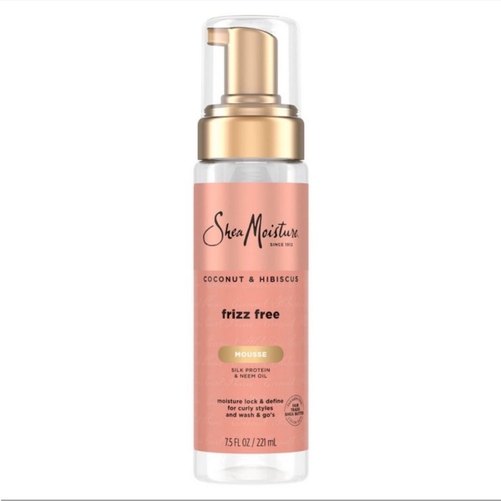 SheaMoisture Coconut and Hibiscus Frizz-free Curl Mousse - Picture 1 of 7